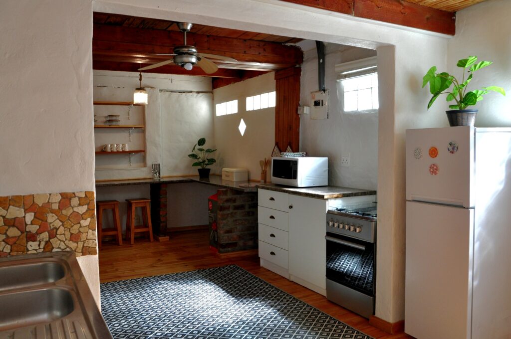 Kitchen and dining room
